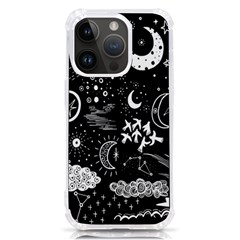 Vector-set-sketch-drawn-with-space Iphone 14 Pro Tpu Uv Print Case