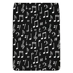 Chalk-music-notes-signs-seamless-pattern Removable Flap Cover (s) by Salman4z