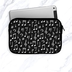 Chalk-music-notes-signs-seamless-pattern Apple Ipad Mini Zipper Cases by Salman4z