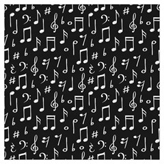 Chalk-music-notes-signs-seamless-pattern Lightweight Scarf  by Salman4z