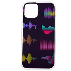 Colorful-sound-wave-set Iphone 12 Pro Max Tpu Uv Print Case by Salman4z