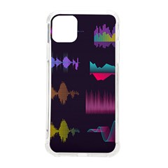 Colorful-sound-wave-set Iphone 11 Pro Max 6 5 Inch Tpu Uv Print Case by Salman4z