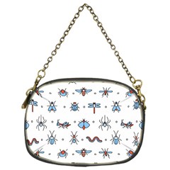 Insects-icons-square-seamless-pattern Chain Purse (one Side) by Salman4z