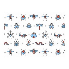 Insects-icons-square-seamless-pattern Two Sides Premium Plush Fleece Blanket (mini) by Salman4z