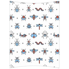 Insects-icons-square-seamless-pattern Back Support Cushion by Salman4z