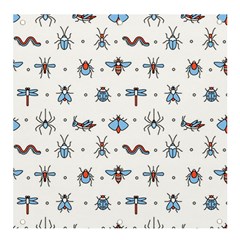 Insects-icons-square-seamless-pattern Banner And Sign 4  X 4  by Salman4z