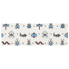 Insects-icons-square-seamless-pattern Banner And Sign 9  X 3  by Salman4z