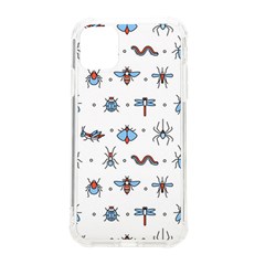 Insects-icons-square-seamless-pattern Iphone 11 Tpu Uv Print Case by Salman4z