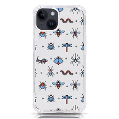 Insects-icons-square-seamless-pattern Iphone 14 Tpu Uv Print Case by Salman4z