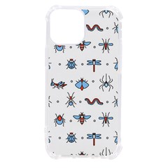 Insects-icons-square-seamless-pattern Iphone 13 Mini Tpu Uv Print Case