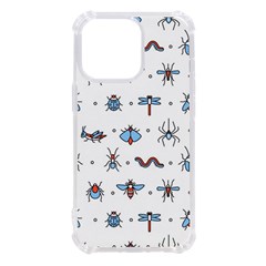 Insects-icons-square-seamless-pattern Iphone 13 Pro Tpu Uv Print Case by Salman4z