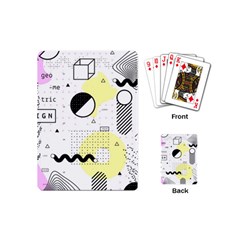 Graphic-design-geometric-background Playing Cards Single Design (mini)