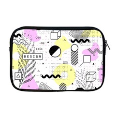 Graphic-design-geometric-background Apple Macbook Pro 17  Zipper Case