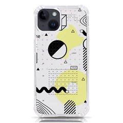 Graphic-design-geometric-background Iphone 14 Tpu Uv Print Case by Salman4z