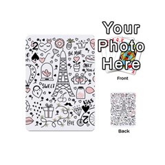 Big-collection-with-hand-drawn-objects-valentines-day Playing Cards 54 Designs (mini)