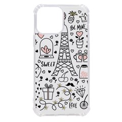 Big-collection-with-hand-drawn-objects-valentines-day Iphone 13 Pro Max Tpu Uv Print Case by Salman4z