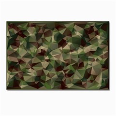 Abstract-vector-military-camouflage-background Postcard 4 x 6  (pkg Of 10) by Salman4z