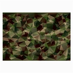 Abstract-vector-military-camouflage-background Large Glasses Cloth by Salman4z