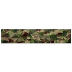 Abstract-vector-military-camouflage-background Small Premium Plush Fleece Scarf