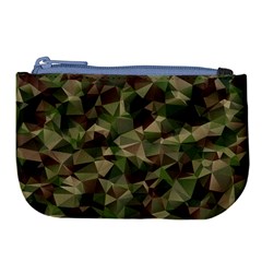 Abstract-vector-military-camouflage-background Large Coin Purse by Salman4z