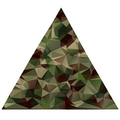 Abstract-vector-military-camouflage-background Wooden Puzzle Triangle by Salman4z