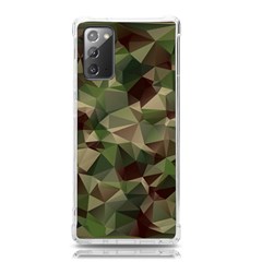 Abstract-vector-military-camouflage-background Samsung Galaxy Note 20 Tpu Uv Case by Salman4z