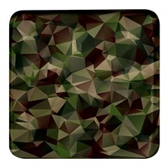 Abstract-vector-military-camouflage-background Square Glass Fridge Magnet (4 Pack) by Salman4z