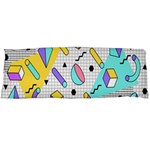 Tridimensional-pastel-shapes-background-memphis-style Body Pillow Case (Dakimakura) Body Pillow Case