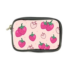 Seamless-strawberry-fruit-pattern-background Coin Purse by Salman4z