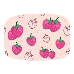 Seamless-strawberry-fruit-pattern-background Mini Square Pill Box by Salman4z