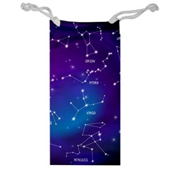 Realistic-night-sky-poster-with-constellations Jewelry Bag by Salman4z