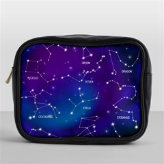 Realistic-night-sky-poster-with-constellations Mini Toiletries Bag (one Side) by Salman4z