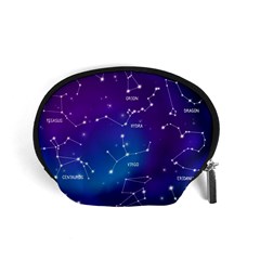 Realistic-night-sky-poster-with-constellations Accessory Pouch (small) by Salman4z