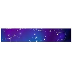 Realistic-night-sky-poster-with-constellations Large Premium Plush Fleece Scarf 