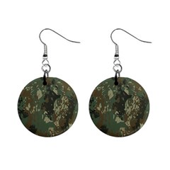 Camouflage-splatters-background Mini Button Earrings by Salman4z