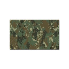 Camouflage-splatters-background Sticker (rectangular) by Salman4z