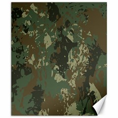 Camouflage-splatters-background Canvas 8  X 10  by Salman4z