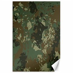 Camouflage-splatters-background Canvas 20  X 30  by Salman4z