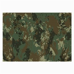 Camouflage-splatters-background Large Glasses Cloth (2 Sides) by Salman4z