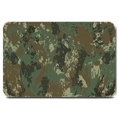 Camouflage-splatters-background Large Doormat by Salman4z