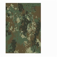 Camouflage-splatters-background Large Garden Flag (two Sides) by Salman4z