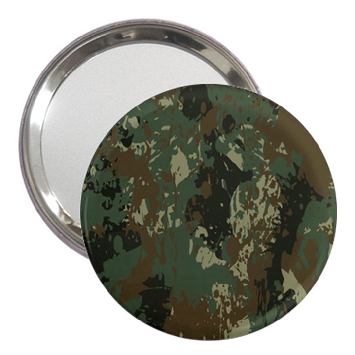 Camouflage-splatters-background 3  Handbag Mirrors