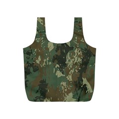 Camouflage-splatters-background Full Print Recycle Bag (s) by Salman4z