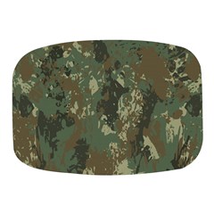 Camouflage-splatters-background Mini Square Pill Box by Salman4z