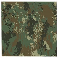 Camouflage-splatters-background Wooden Puzzle Square by Salman4z