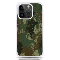 Camouflage-splatters-background Iphone 14 Pro Tpu Uv Print Case