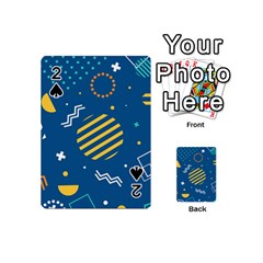 Flat-design-geometric-shapes-background Playing Cards 54 Designs (mini)