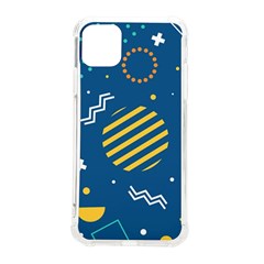 Flat-design-geometric-shapes-background Iphone 11 Pro Max 6 5 Inch Tpu Uv Print Case