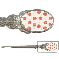 Strawberries-pattern-design Letter Opener by Salman4z