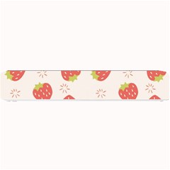 Strawberries-pattern-design Small Bar Mat by Salman4z